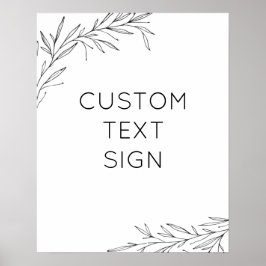 自分だけの手描きブランチポスターを作ろう ポスター