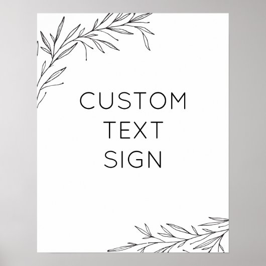 自分だけの手描きブランチポスターを作ろう ポスター (正面)