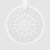自分だけの曼荼羅を彩ろう - DIYぬり絵ブック1 オーナメント (裏面)