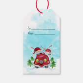 自分だけの楽しいクリスマスノームのラブバグを作ろう ギフトタグ (正面)