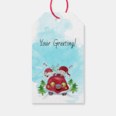 自分だけの楽しいクリスマスノームズラブバグを作ろう ギフトタグ (裏面)