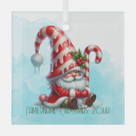 自分だけの楽しいペッパーミントクリスマスノームを作ろう ガラスオーナメント
