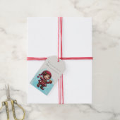 自分だけの楽しいヴィンテージクリスマスノームを作ろう ギフトタグ (より糸付き)