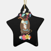 自分だけの楽しい夏のビーチパーティーを作ろう セラミックオーナメント (左)