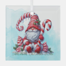 自分だけの気品あふれるペッパーミントのクリスマス・ノームを作ろう ガラスオーナメント