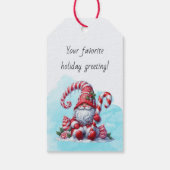 自分だけの気品あるクリスマスノームを作ろう ギフトタグ (裏面)