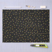 自分だけの無地 ブラック ゴールドを作成 薄葉紙 (クラフト)