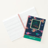 自分だけの物語を書こう かわいい魚のノート ノートブック (内部)