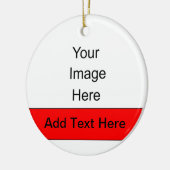 自分だけの特別なオーナメントを作ろう セラミックオーナメント (左)