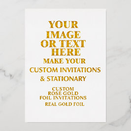 自分だけの特別なカスタムローズゴールドを作ろう 箔招待状