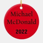 自分だけの特別なクリスマスオーナメントを作ろう セラミックオーナメント (裏面)