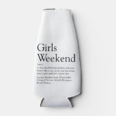 自分だけの理想の女子会を定義する ボトルクーラー (正面)