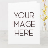 自分だけの紙皿を作ろう カード (黄色い花)