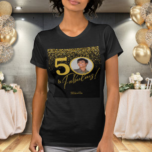 自分だけの素敵な誕生日フォト Tシャツ