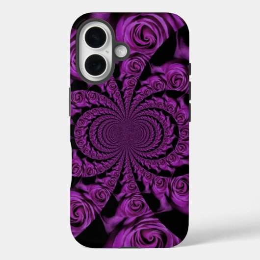 自分だけの紫のバレンタイン特別デザインを作成 Case-Mate iPhoneケース (裏面)
