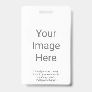 自分だけの縦型PVCプラスチック写真を作成する バッジ