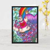 自分だけの美しいカード カード (黄色い花)