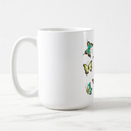 自分だけの美しい蝶になれ コーヒーマグカップ