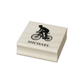 自分だけの自転車ライダー ラバースタンプ (スタンプ)
