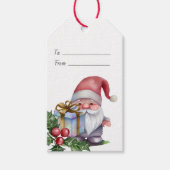 自分だけの虹色のプレゼント　クリスマスノームを作ろう ギフトタグ (正面)