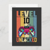 自分だけの衣装を作成 レベル解放 インビテーションポストカード (正面/裏面)