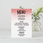 自分だけの赤いグリッターを作成 メニュー (スタンド正面)