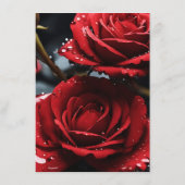 自分だけの赤いバラのクローズアップを作成 メニュー (裏面)