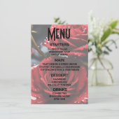 自分だけの赤いバラのクローズアップを作成 メニュー (スタンド正面)