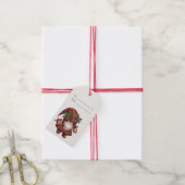 自分だけの陽気なクリスマスのプレイドのノームを作ろう ギフトタグ (より糸付き)