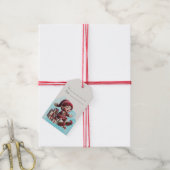 自分だけの陽気なビンテージクリスマスノームを作ろう ギフトタグ (より糸付き)