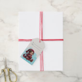 自分だけの陽気なヴィンテージクリスマスノームを作ろう ギフトタグ (より糸付き)