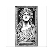 自分だけの額縁入り古代女神 ラバースタンプ (インプリント)
