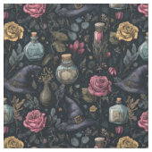 自分だけの魔女らしいピンクと黄色のバラを作ろう ファブリック (クローズアップ)