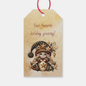 自分だけの魔法のクリスマスノームココアを作ろう ギフトタグ (裏面)