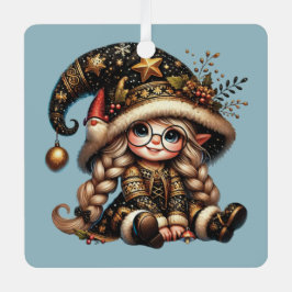 自分だけの魔法のクリスマス・ノームを作ろう メタルオーナメント