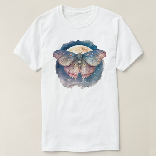 自分だけの魔法のムーンモスを作ろう Tシャツ (デザイン正面)