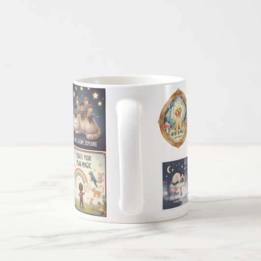 自分だけの魔法を作り出す インスピレーションあふれる製品 コーヒーマグカップ (ハンドル)