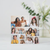 自分だけの10枚の写真を使ったグリーティングカードを作成しよう (スタンド正面)