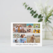 自分だけの10枚の写真コラージュを作成 シーズンカード (スタンド正面)