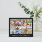 自分だけの10枚の写真コラージュを作成 シーズンカード (スタンド正面)