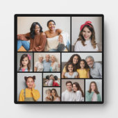 自分だけの10枚の写真コラージュを作成 フォトプラーク (正面)