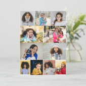 自分だけの11枚の写真のコラージュを作成しよう カード (スタンド正面)