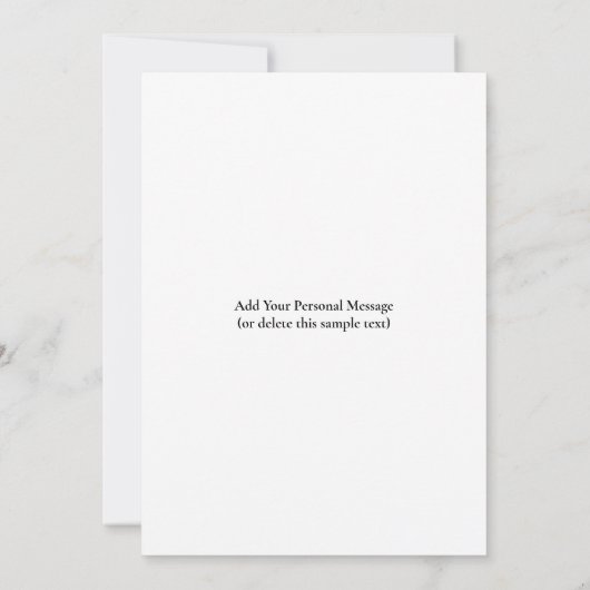 自分だけの11枚の写真コラージュをデザインしよう カード (裏面)