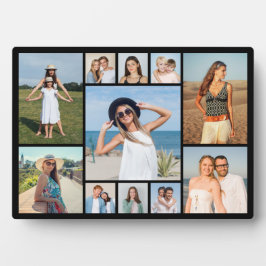 自分だけの11枚の写真コラージュを作成 フォトプラーク