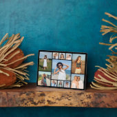 自分だけの11枚の写真コラージュを作成 フォトプラーク (側面)