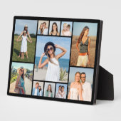 自分だけの11枚の写真コラージュを作成 フォトプラーク (側面)