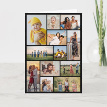 自分だけの12枚の写真コラージュを作成