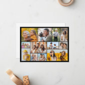 自分だけの12枚の写真コラージュを作成 ノートカード (正面/裏面インサイチュ)