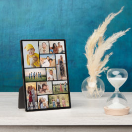 自分だけの12枚の写真コラージュを作成 フォトプラーク