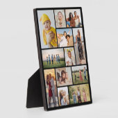 自分だけの12枚の写真コラージュを作成 フォトプラーク (側面)